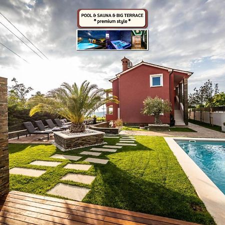 Villa Sunset Pool & Spa Apartments Згорнье-Шкофье Экстерьер фото