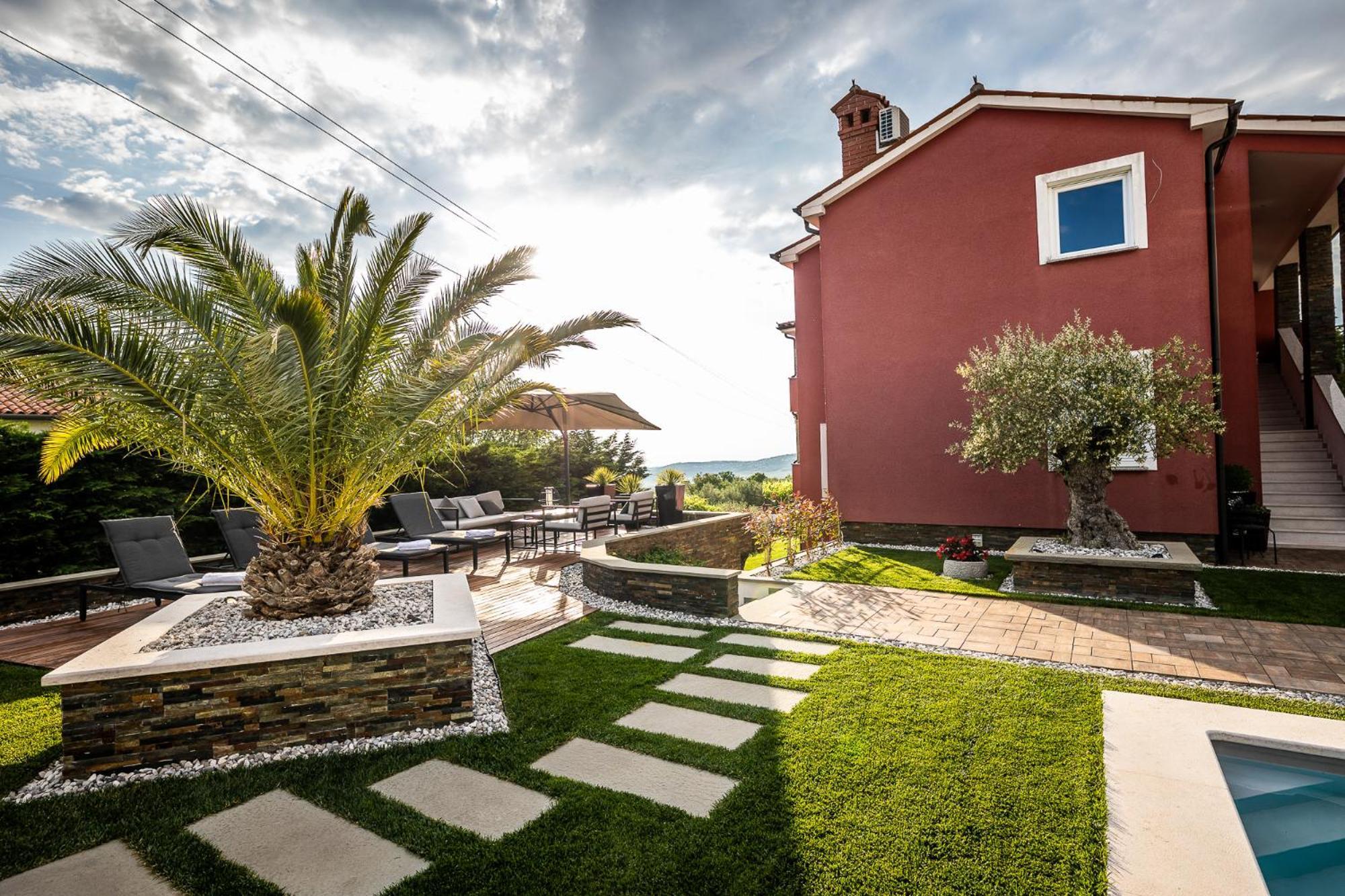 Villa Sunset Pool & Spa Apartments Згорнье-Шкофье Номер фото
